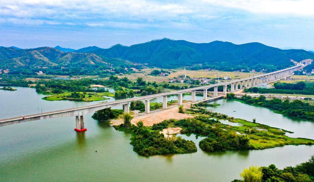 贛深高鐵沿途風景