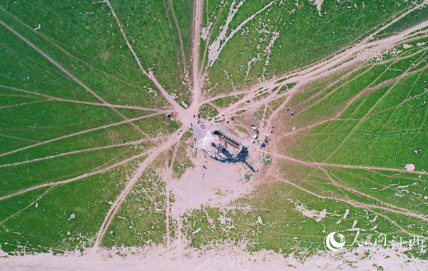 水位持續走低 鄱陽湖變“草原”