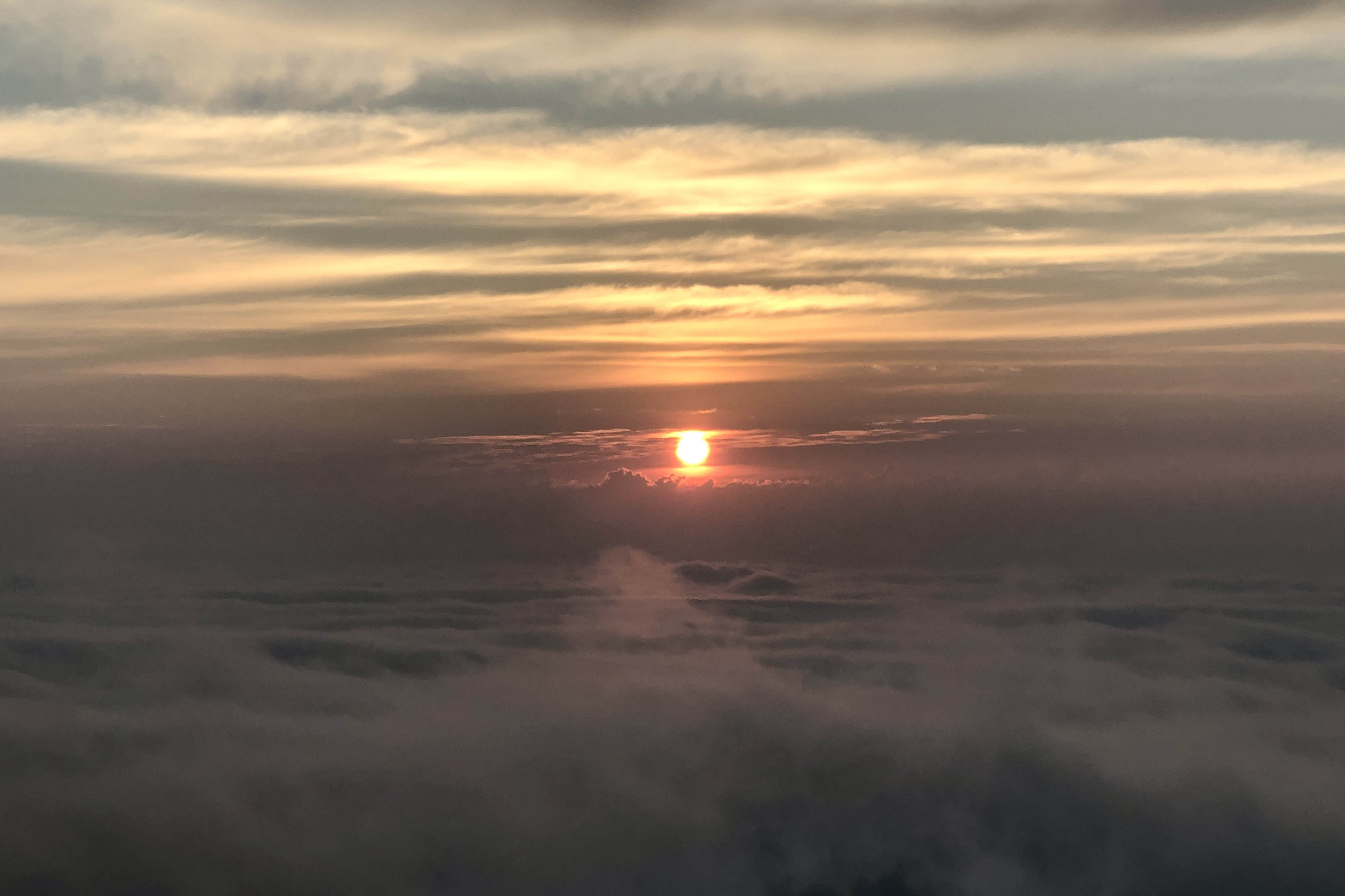 武功山的壯美云海盛景。謝凌陽攝