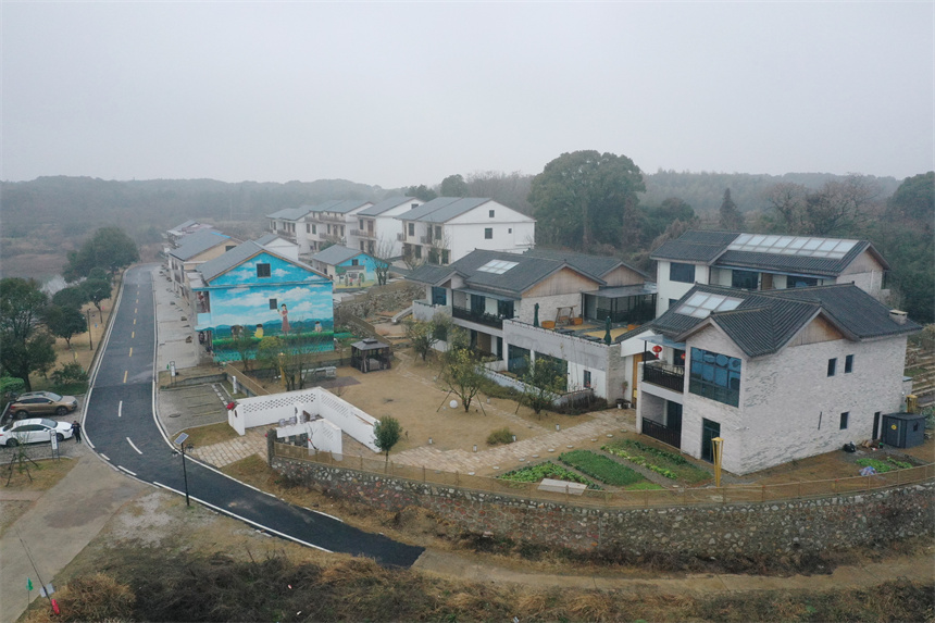 永修縣吳城鎮候鳥小鎮的星空民宿。 人民網記者 時雨攝