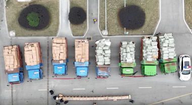 江西集中銷毀一批假冒偽劣卷煙