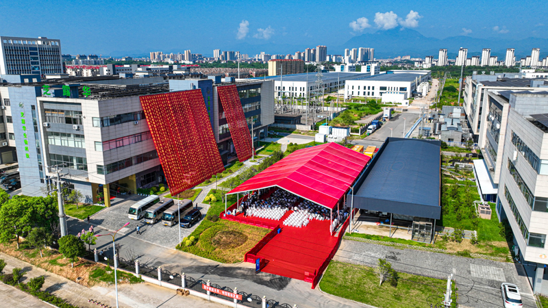 落戶在南豐縣黃金工業園區的江西芝露華生物科技有限公司。 謝東攝