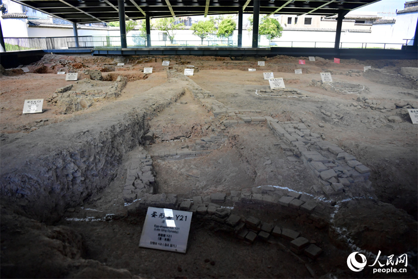 江西景德鎮元明清制瓷業遺址群——御窯廠遺址。（本網資料圖）。人民網記者 時雨攝