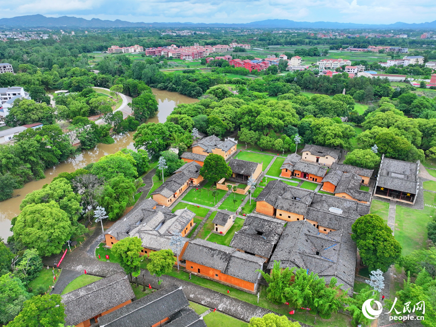 位于瑞金市葉坪鎮的葉坪革命舊址群。人民網 朱海鵬攝