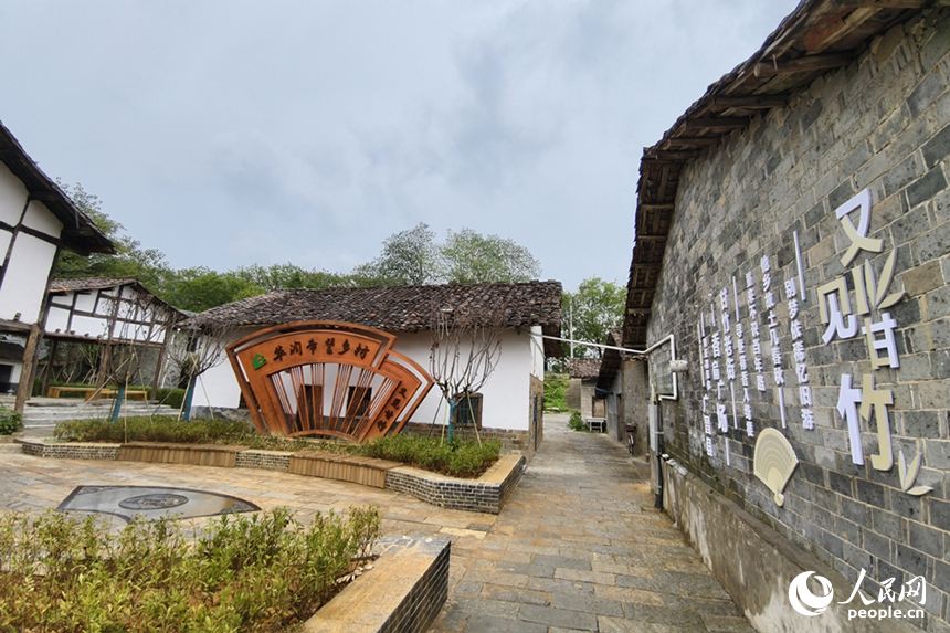 江西省廣昌縣甘竹老街。人民網記者 時雨攝